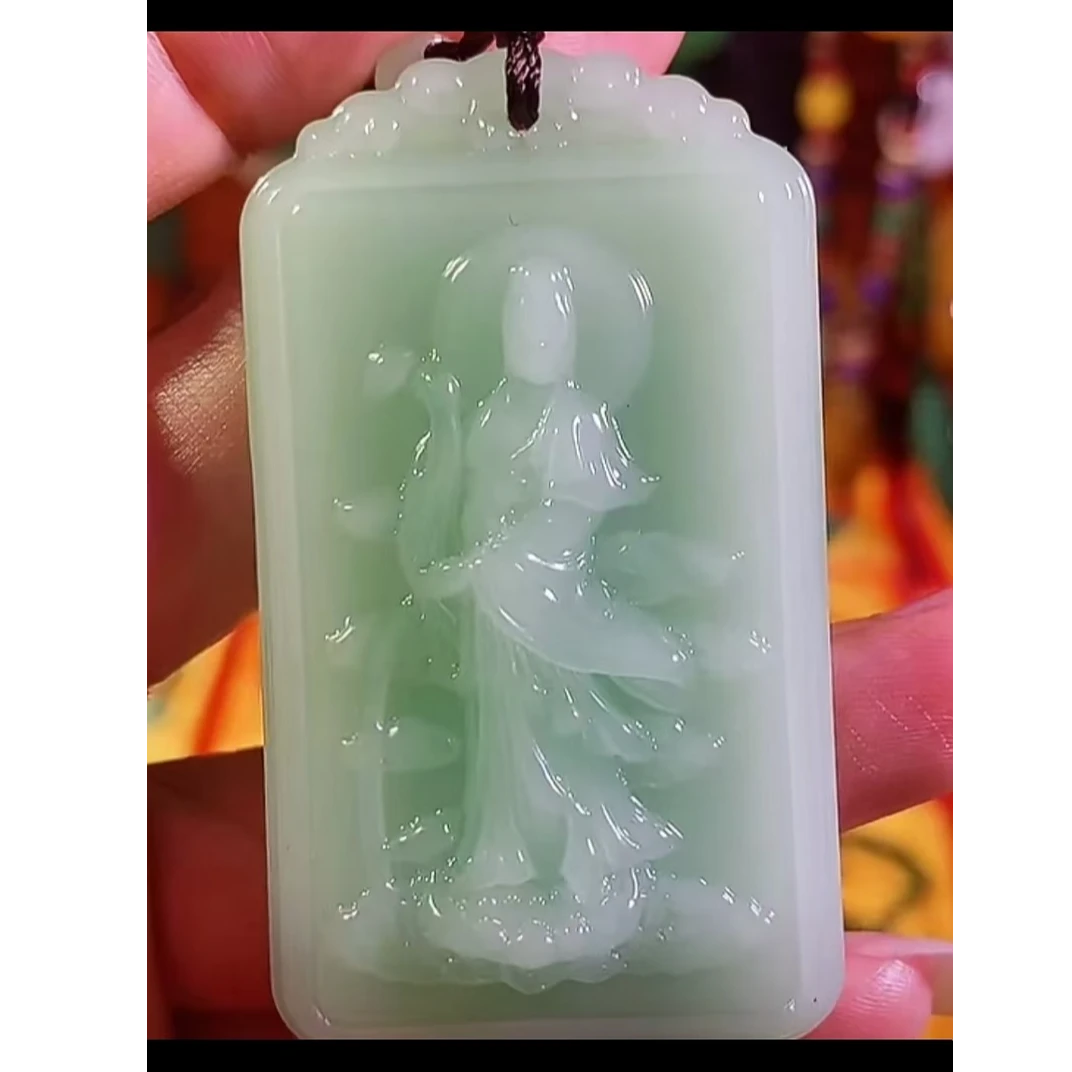 14粉丝福利浅绿色锦鲤观音百搭款