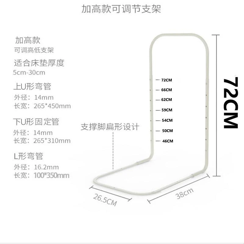 床围栏婴儿宝宝防摔防护防掉床护栏挡板老人儿童床边底座软包支架