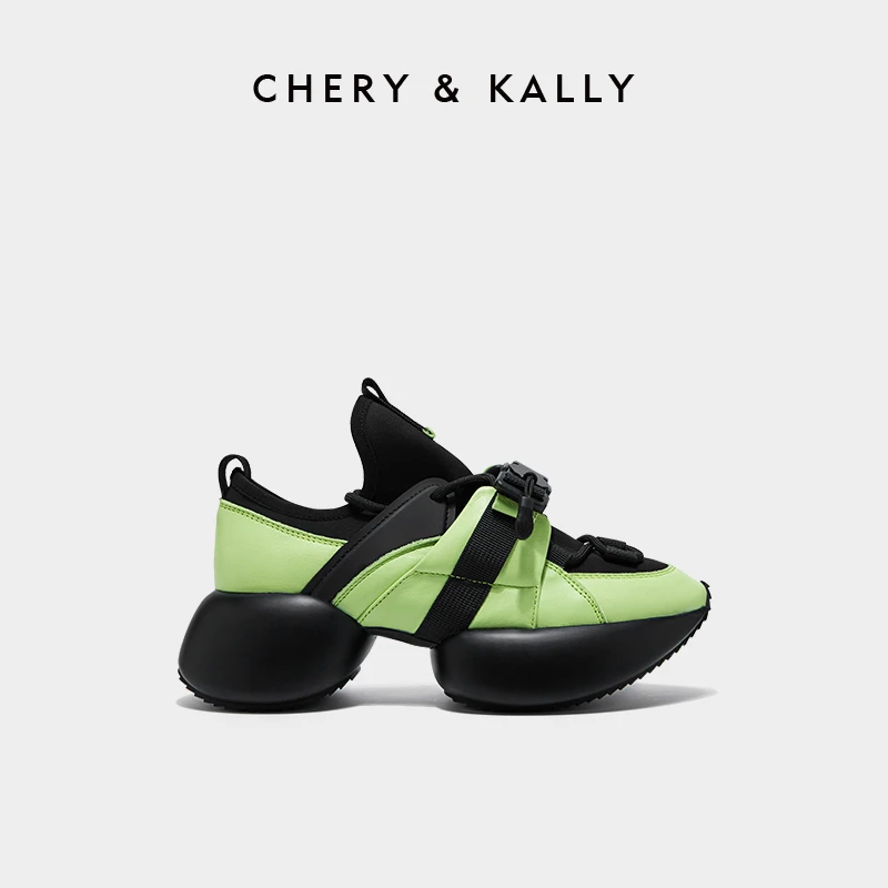 CHERY KALLY鞋子女鞋运动鞋时尚夏季休闲鞋厚底963LD3392