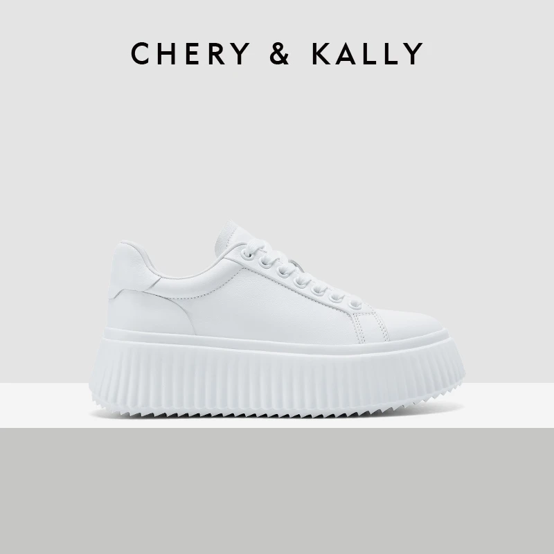 CHERY KALLY【简约白晨】女鞋小白鞋时尚小众夏季休闲鞋961XB4017