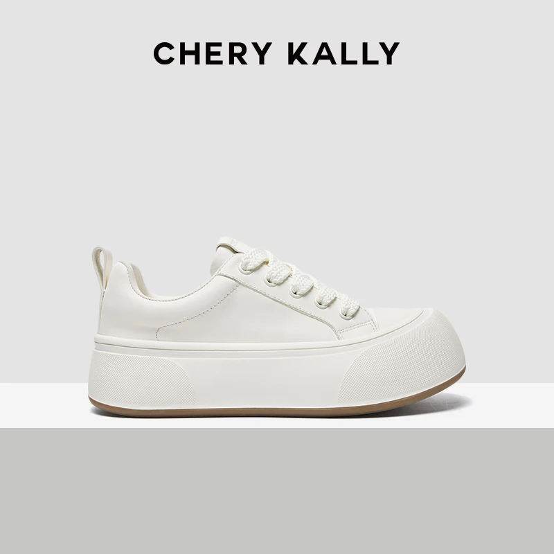 cherykally旅游鞋女款奶呼呼芒果鞋新款厚底休闲鞋女士流行款鞋子