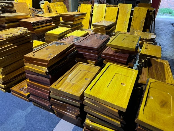 金丝楠实木茶盘一物一拍3（以直播拍为准）