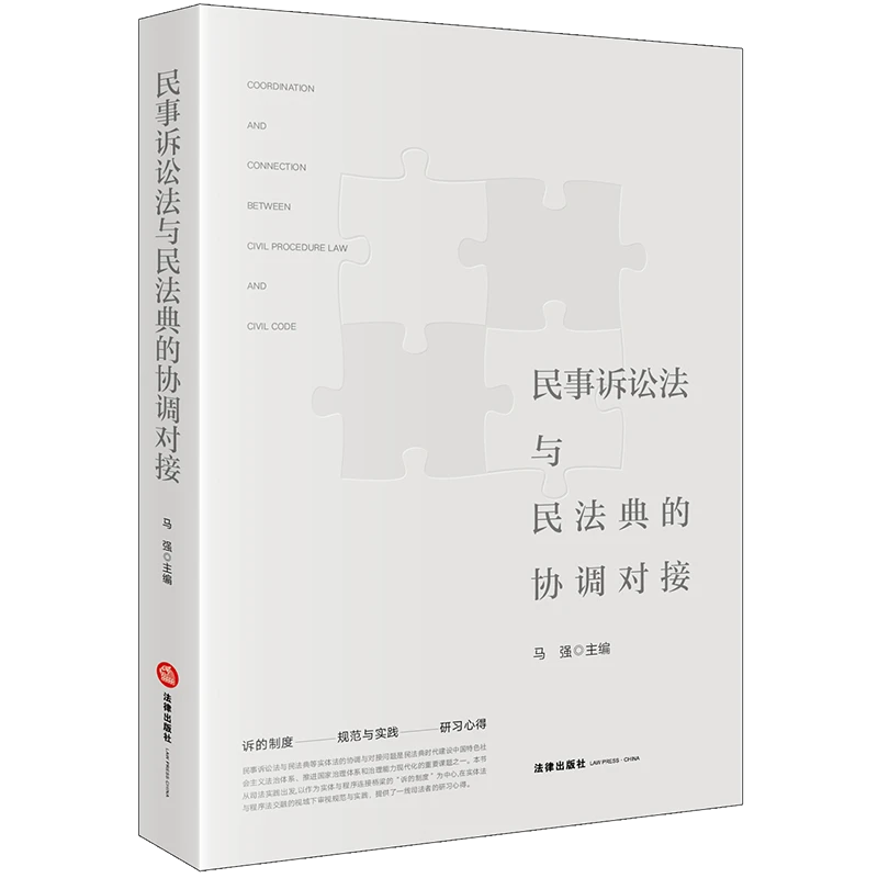 民事诉讼法与民法典的协调对接 马强主编 法律出版社