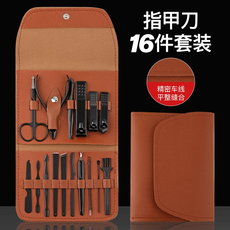 指甲剪斜口加长单个装尖头修脚刀鹰嘴甲沟专用炎指甲钳指甲刀特大