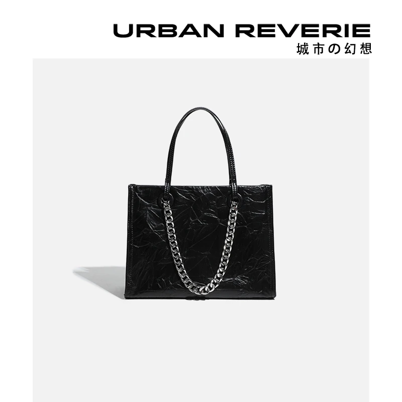 2025新款计师定制链条包大容量托特包高级感通勤女包单肩手拎包潮