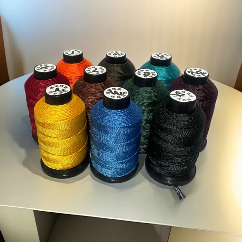 100克12/18股线手感顺滑多色可选编绳涤纶手工编织手绳链挂绳