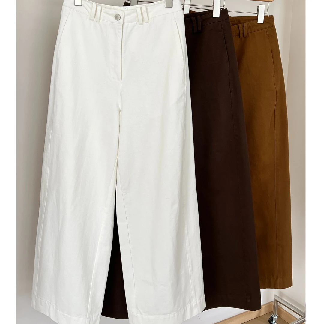 【XYJ】春季休闲宽松气质直筒裤K2509