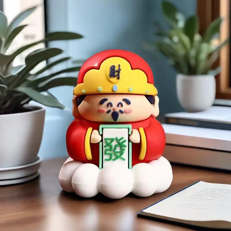 车载摆件桌面装饰品办公室小财神摆件好物解压礼物摆件工艺品创意