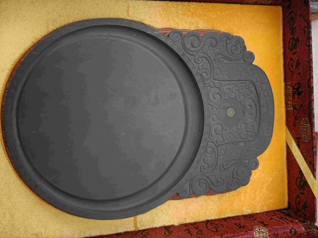 名砚堂精品挂壁古砚台