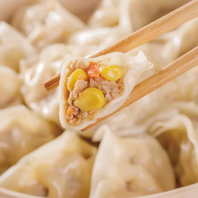 尼惜亚蒸煎饺（猪肉玉米/猪肉香菇/猪肉大葱）20克*50个左右*10包