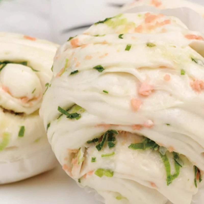 心思源 火腿葱花卷 80克*6个*3包 试吃装