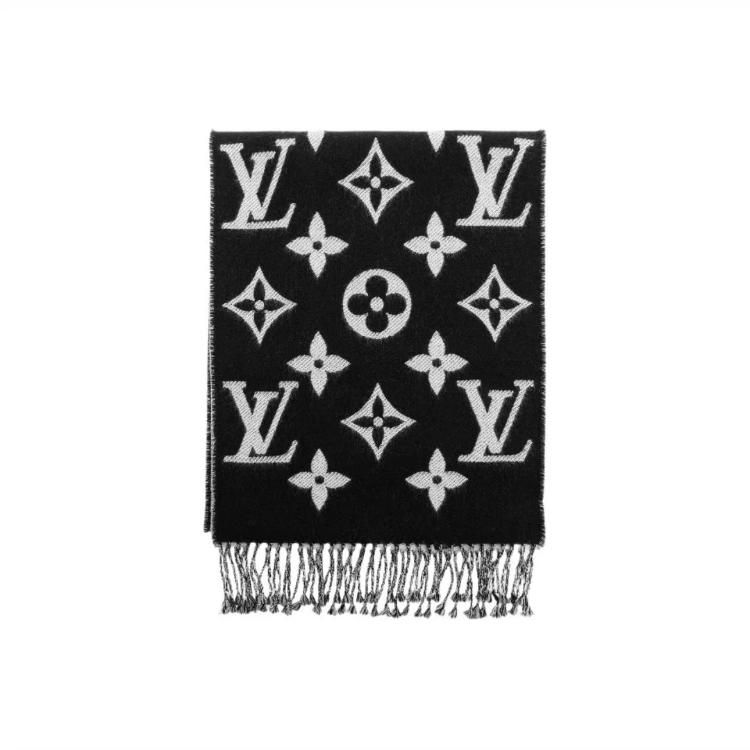 全新未使用 LouisVuitton/路易威登 安洁利田哥围巾/WJ