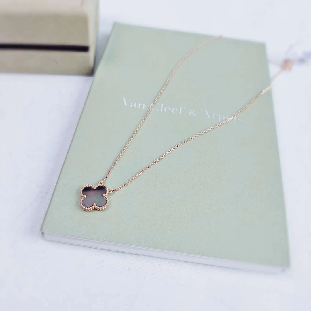 95新 梵克雅宝 安洁利严选四叶幸运系列/SK0127903 项链