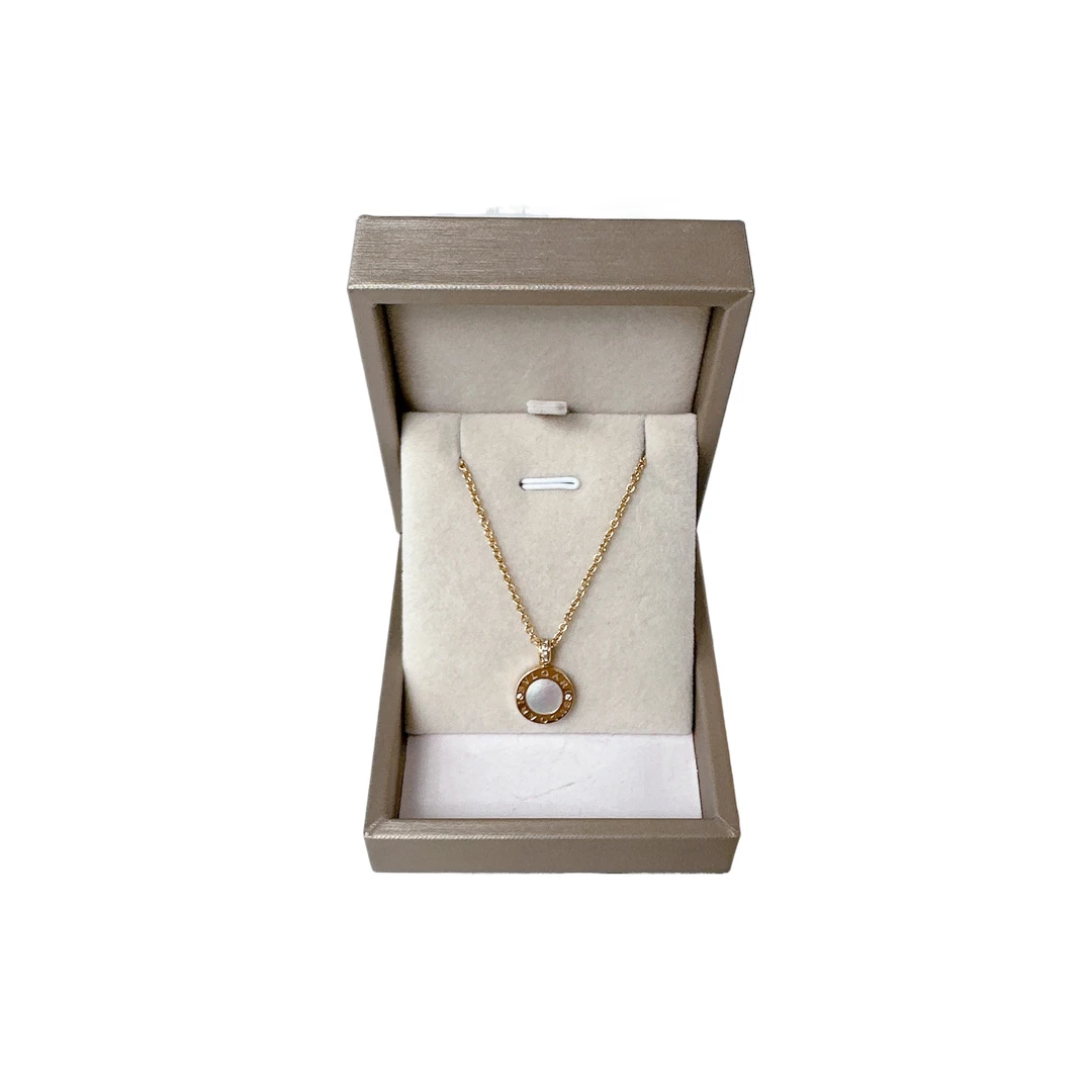 95新 BVLGARI/宝格丽 安洁利严选圆盘系列/SK0061494 项链