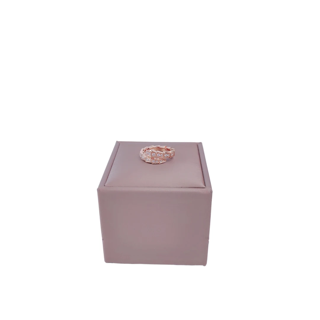 95新 BVLGARI/宝格丽  安洁利严选灵蛇系列/SK0124785 戒指