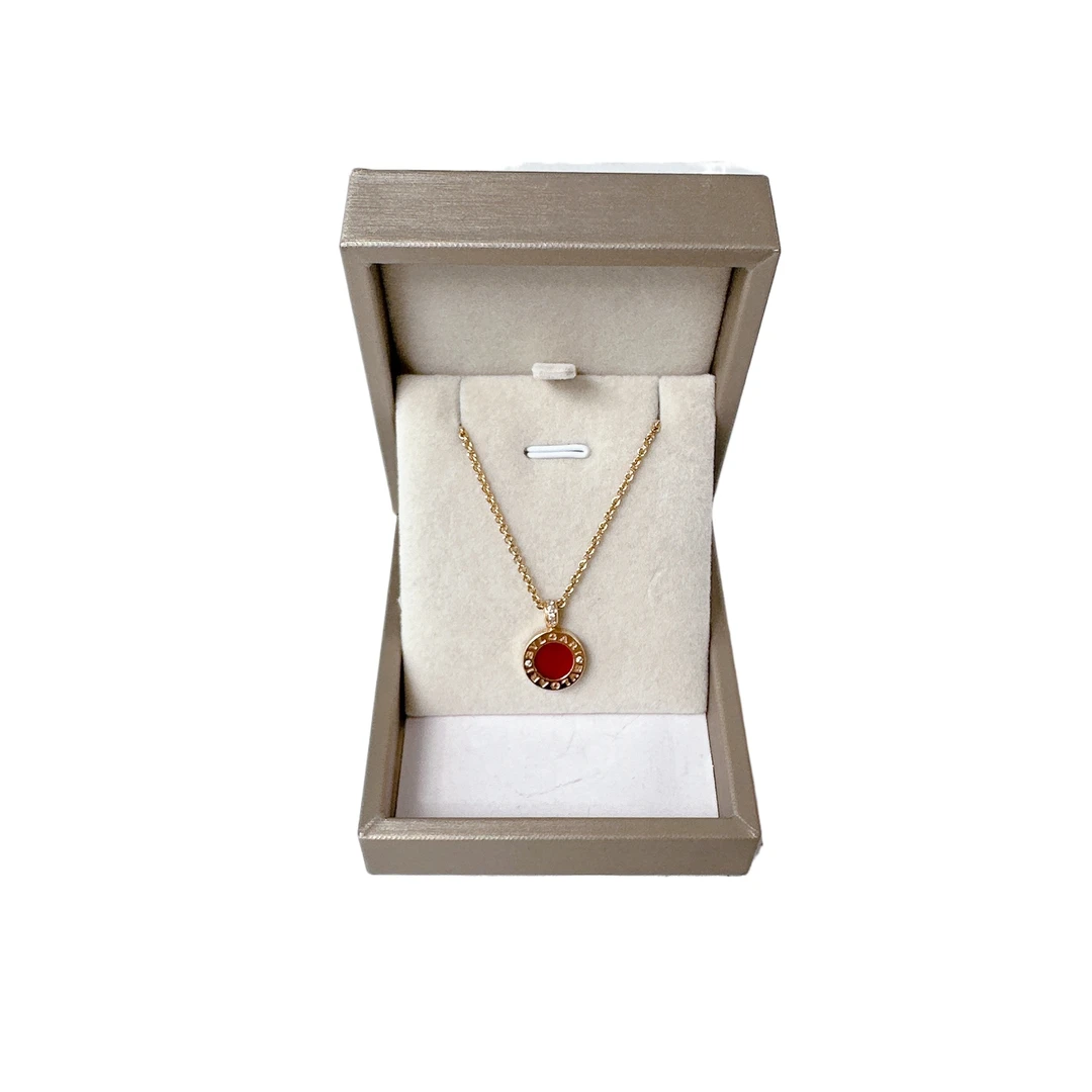 95新 宝格丽 安洁利严选圆盘系列/SK0122050 项链