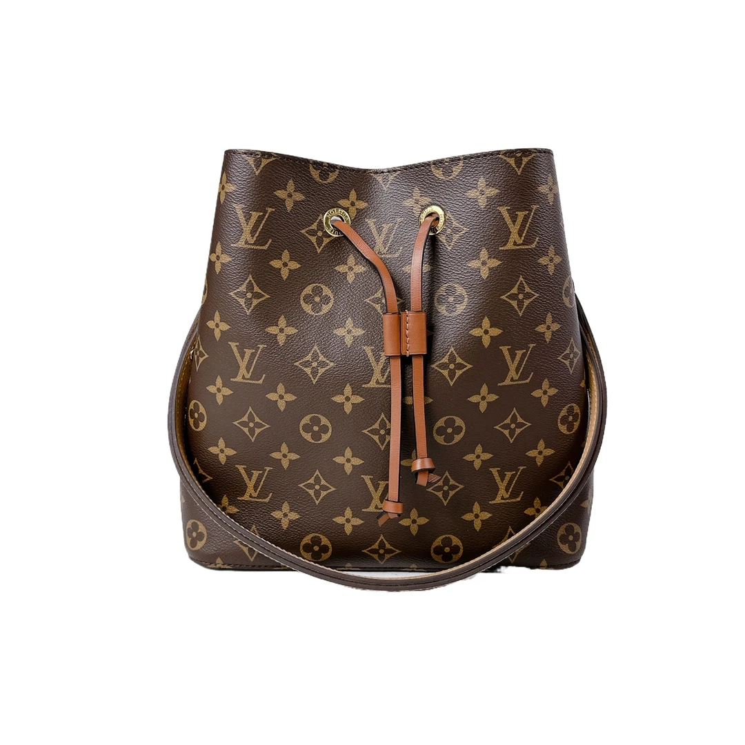 未使用 LouisVuitton/路易威登 安洁利严选抽绳水桶包/BK96871