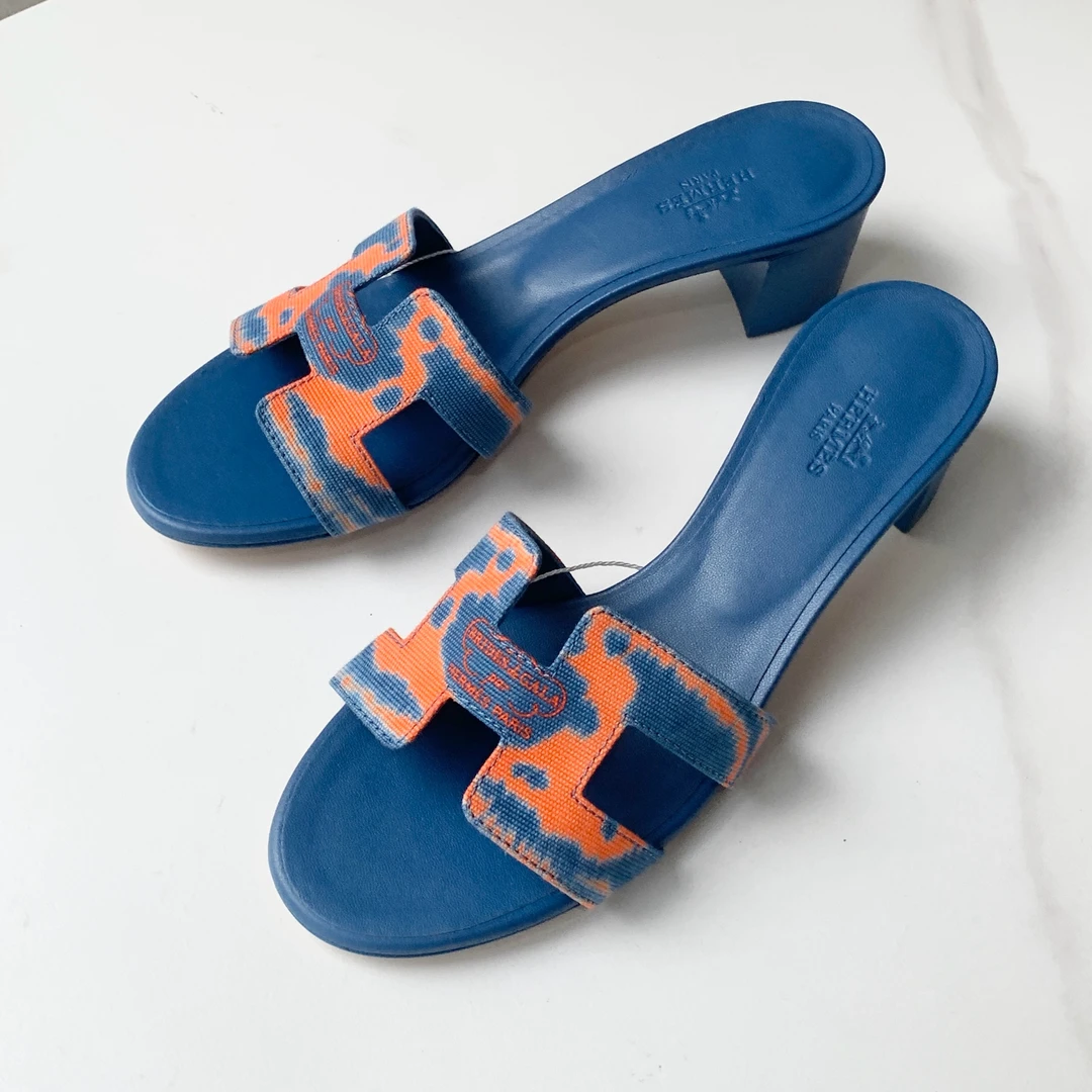 99新 Hermes/爱马仕 安洁利严选/XK0109229 拖鞋