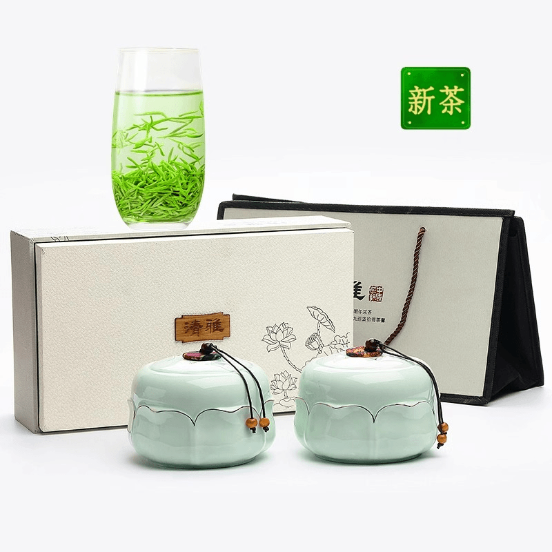 送礼茶叶礼盒装2024年碧螺春绿茶高档礼品过年货礼盒春节送礼长辈