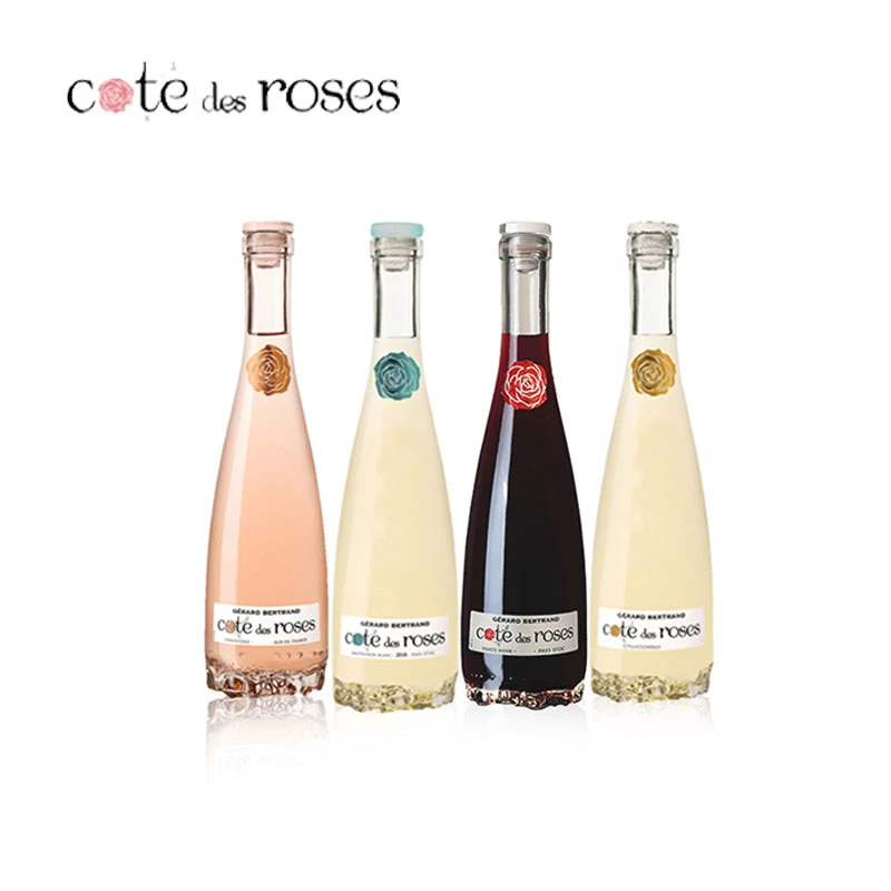 吉哈伯通法国原瓶进口Cote des Roses玫瑰丘葡萄酒375ml
