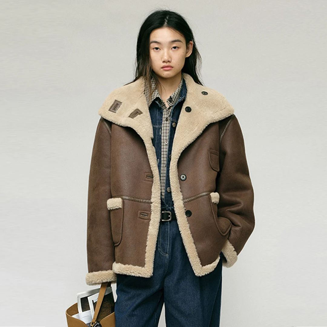 YOEYYOU设计师品牌休闲感廓形外套DSC买手店Y054D0741713