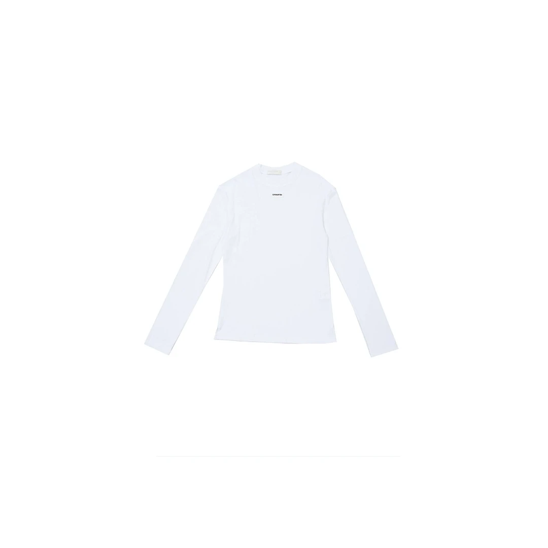 CHRISOU BY DAN欧阳丹设计师品牌标志长袖T恤DSC买手店AY5C03002