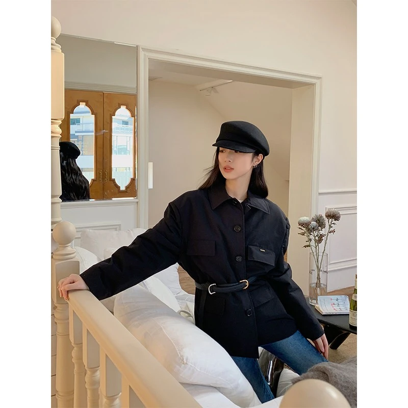 IMMI 机能绗棉翻领口袋夹克 休闲时尚工装DSC买手店  AW23I01022