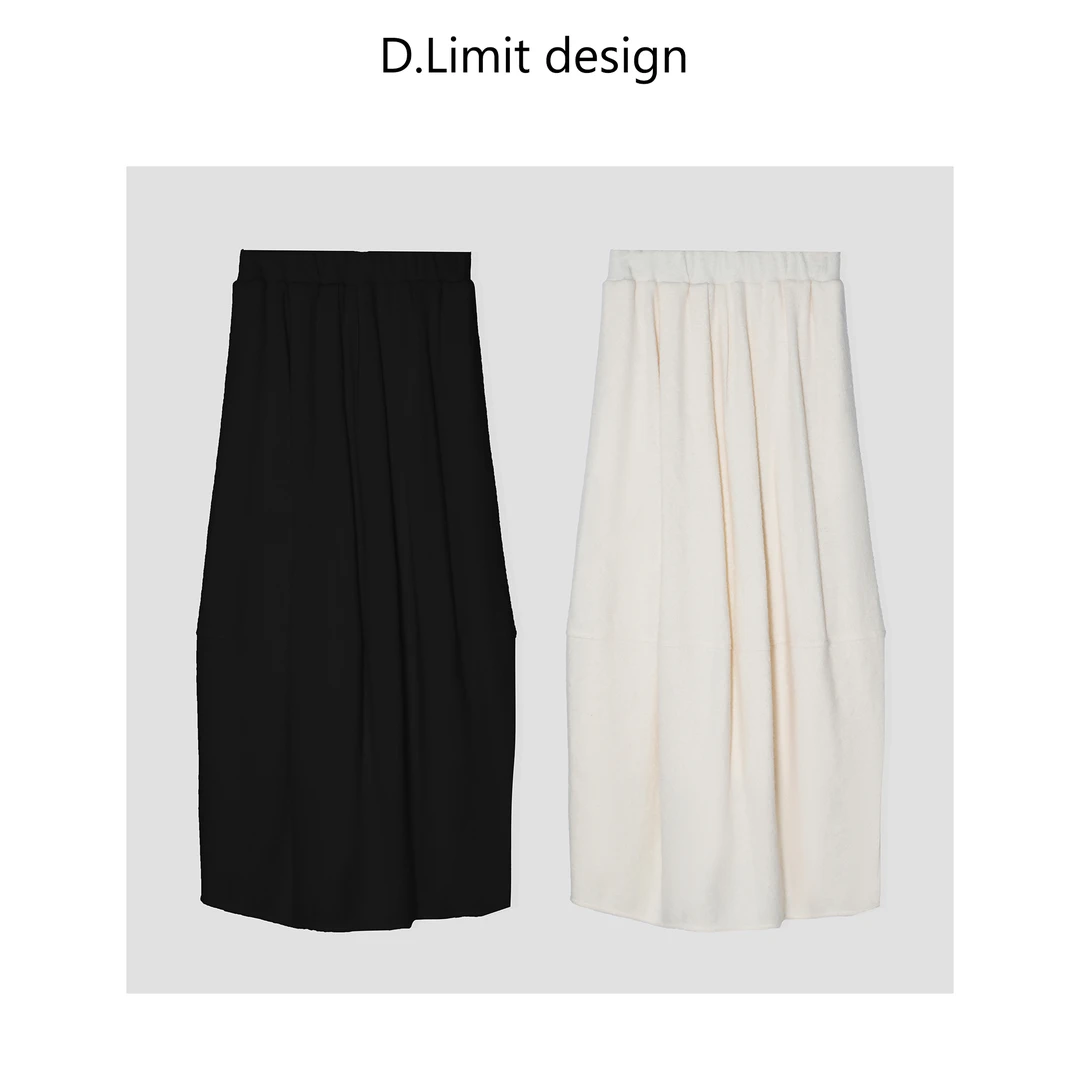 【D.Limit design】设计感拼接廓形伞裙DLSQA083