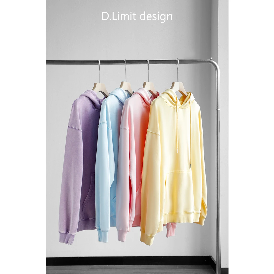 【D.Limit design】青春百搭糖果色连帽卫衣DLIN1111