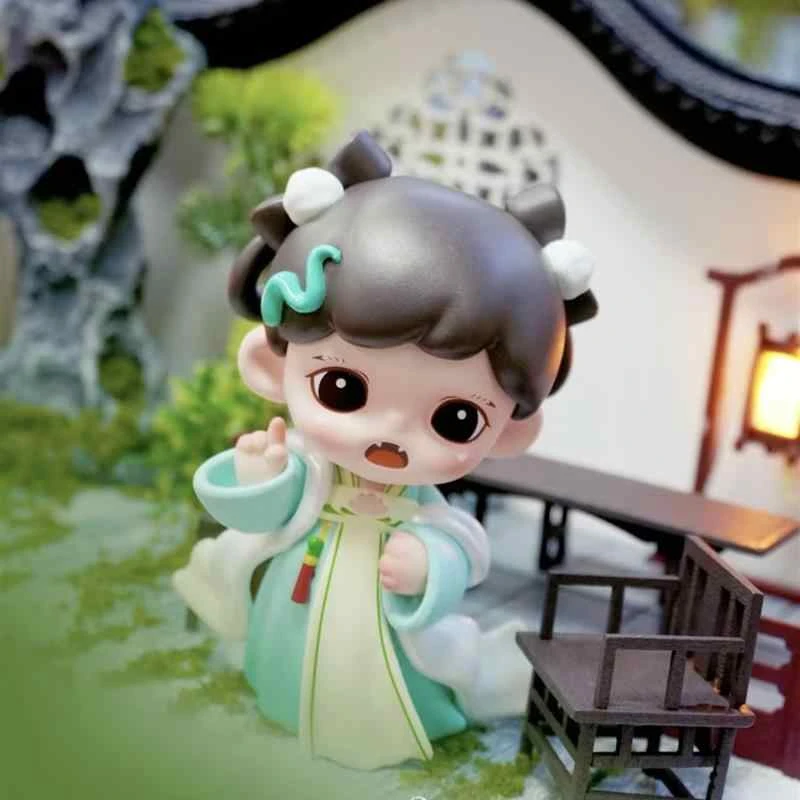 【李李拆盒】白蛇传奇西湖联名系列盲盒潮玩DORA zoraa Rayan全明星