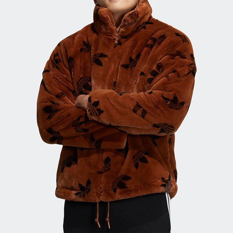 正品Adidas/阿迪达斯三叶草男女运动休闲保暖运动夹克外套 HI4657