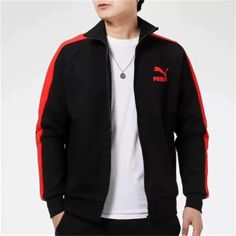 正品PUMA/彪马男子经典百搭立领运动休闲夹克外套 531377-51