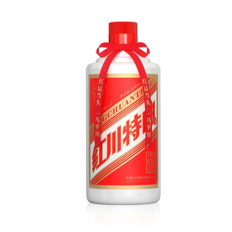 红川牌50°红川特曲红标500ml 单瓶 浓香型50度500ml
