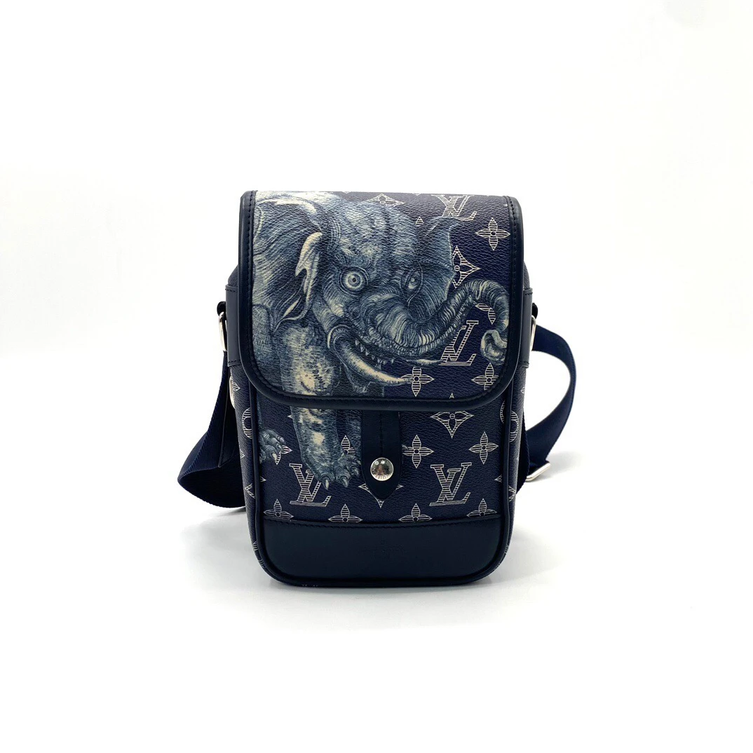 95新 LouisVuitton/路易威登 动物园限量款相机斜挎包 尺寸15/22