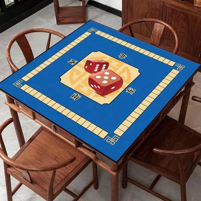麻将垫打扑克正方形静音棋牌室大号垫子牌九加厚耐磨麻将毯垫