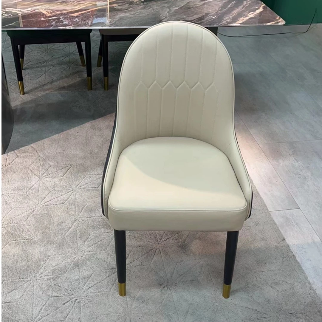 轻奢实木椅子菠萝椅家用餐厅极简椅子高档酒店餐椅书桌椅化妆椅