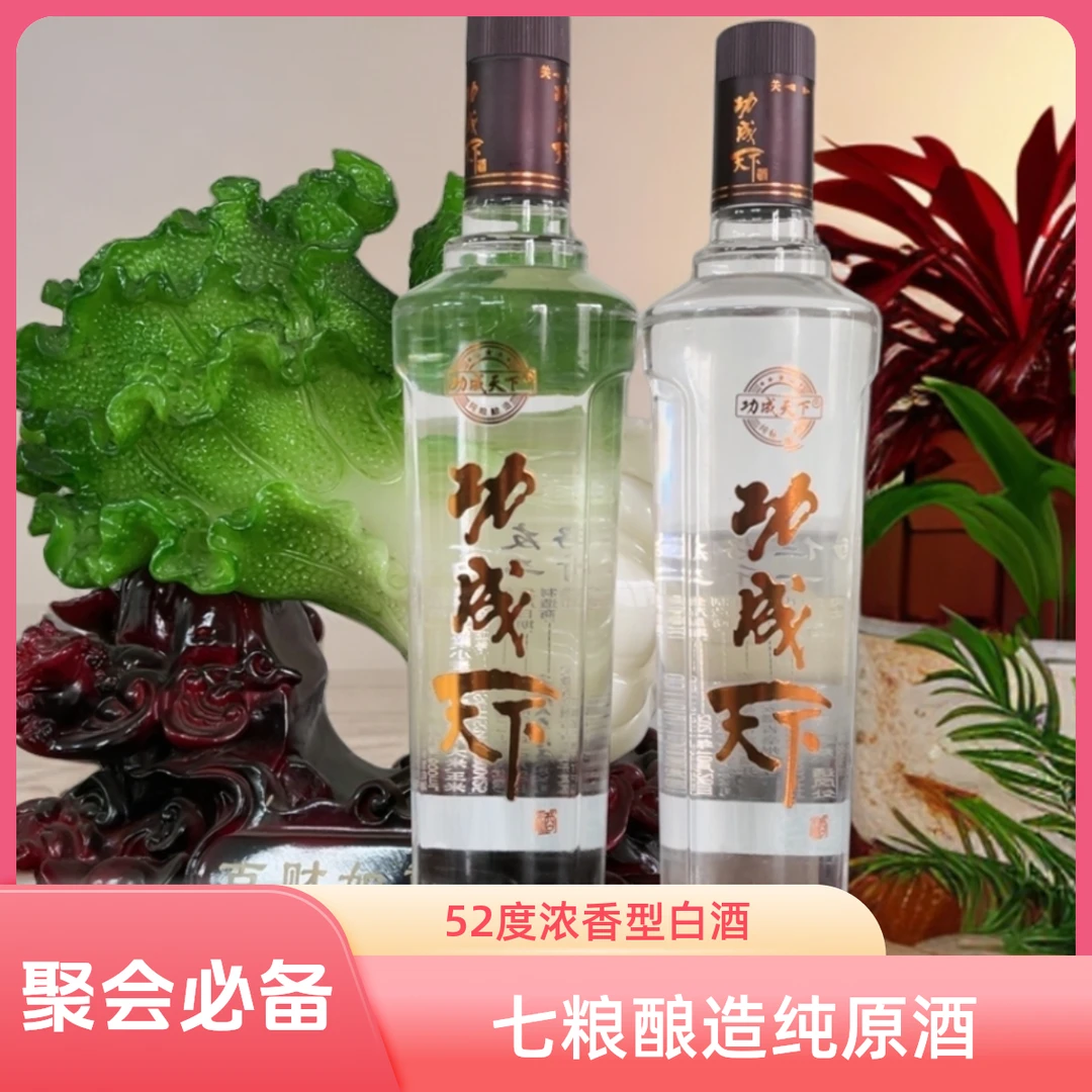 GONGCHENGTIANXIA/功成天下功成天下浓香型白酒优级珍藏52度600ml
