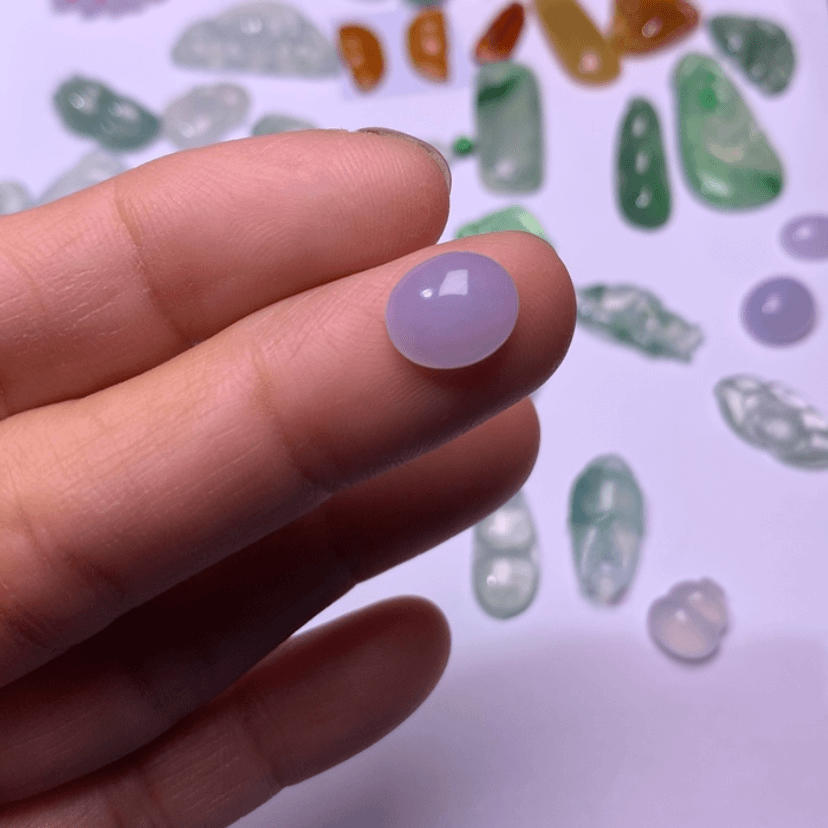 【闪购商品】翡翠颈饰未镶嵌晚****安蛋