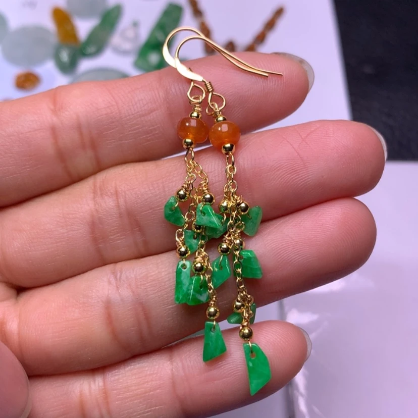 【闪购商品】翡翠颈饰未镶嵌S*君珠