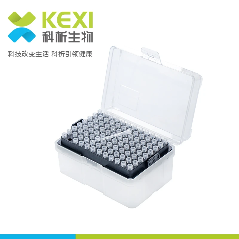 盒装移液枪头一次性灭菌低吸附移液吸嘴滤芯大龙10ul200ul1ml吸头