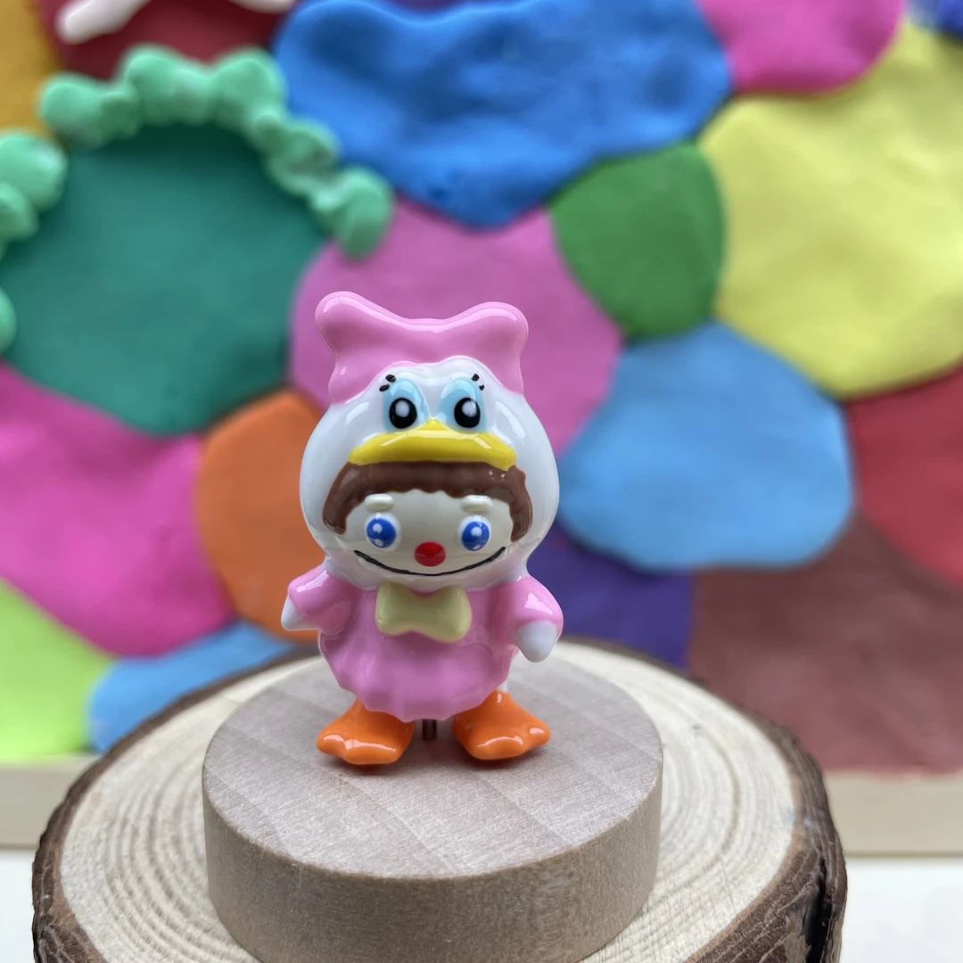 【C25】黛西唐老鸭拉布布-纯手工捏捏制作DIY创意手机链