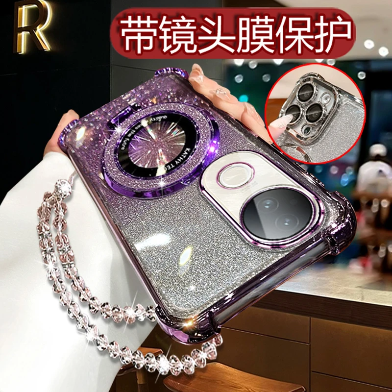 适用vivoS20手机壳女轻奢潮5G新款Vivo镜头全包viv0S20软壳V2429A