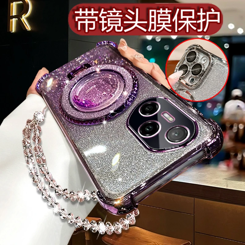 适用荣耀300Pro手机壳女潮个性创意5g四角防摔AMP-AN00曲屏保护套