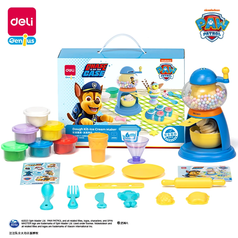 Deli/得力YC140汪汪队彩泥冰淇淋机