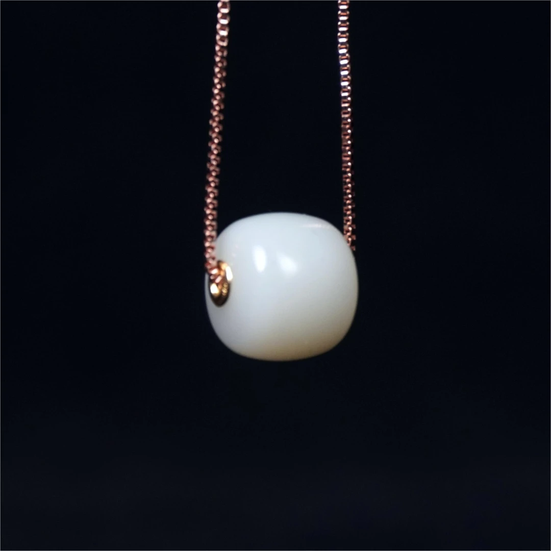 【炸炸珠宝】产地直供新疆白玉米达路路通【无证书】【赠链子】