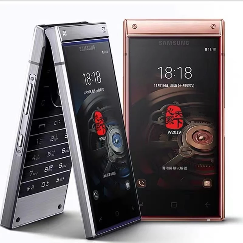 99新 Samsung/三星 93优选数码 琪琪专属 三星经典W2019翻盖手机