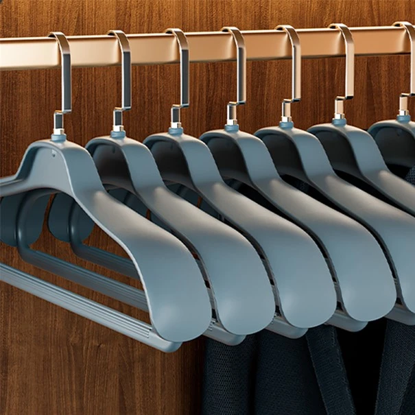 宽肩衣架家用挂衣防滑防肩角不起包西装羊绒大衣专无痕护衣架子