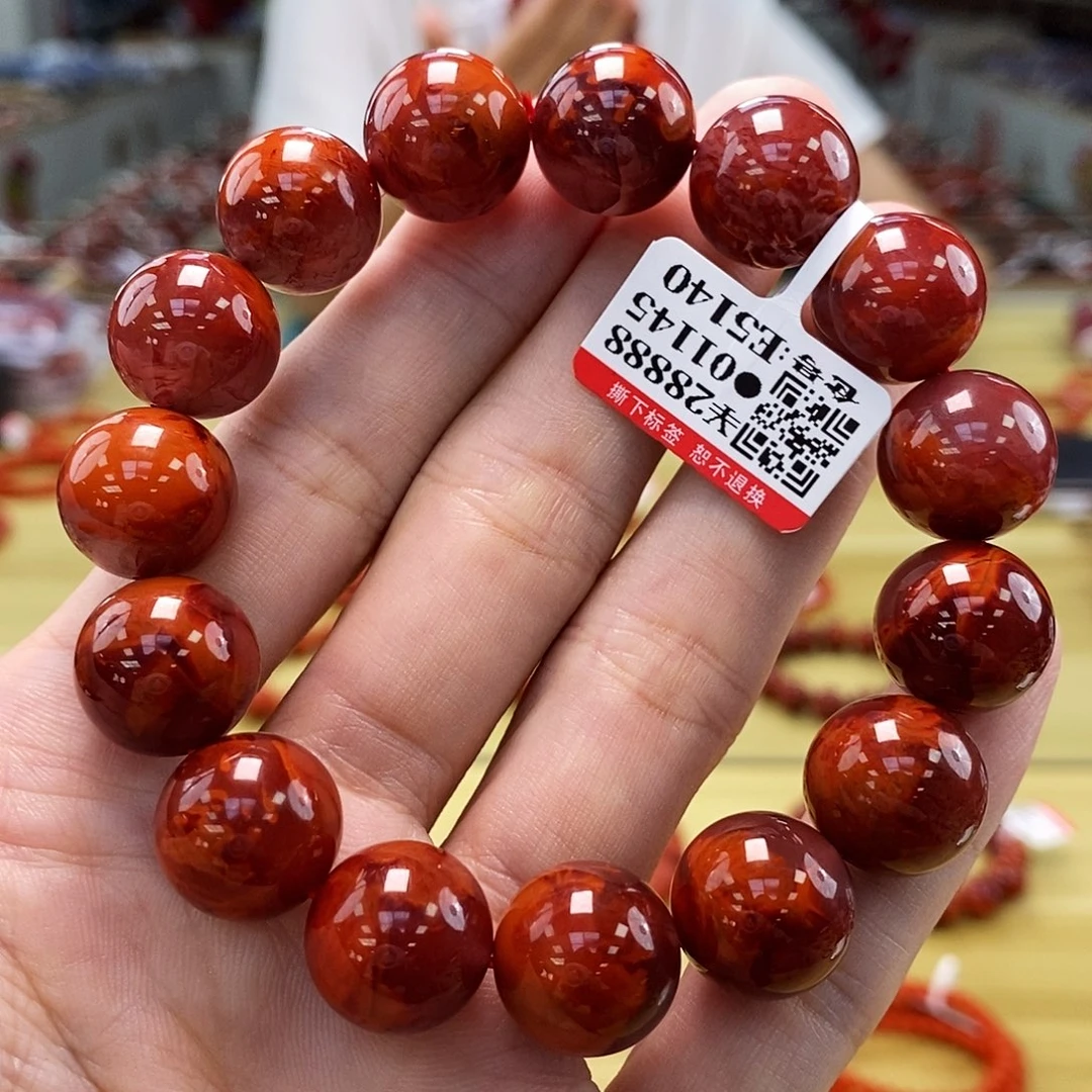 南红玛瑙尺寸14+mm    未镶嵌