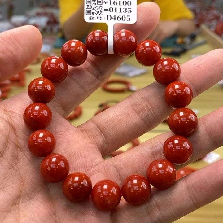 南红玛瑙多样性发一 尺寸12m m+未镶嵌