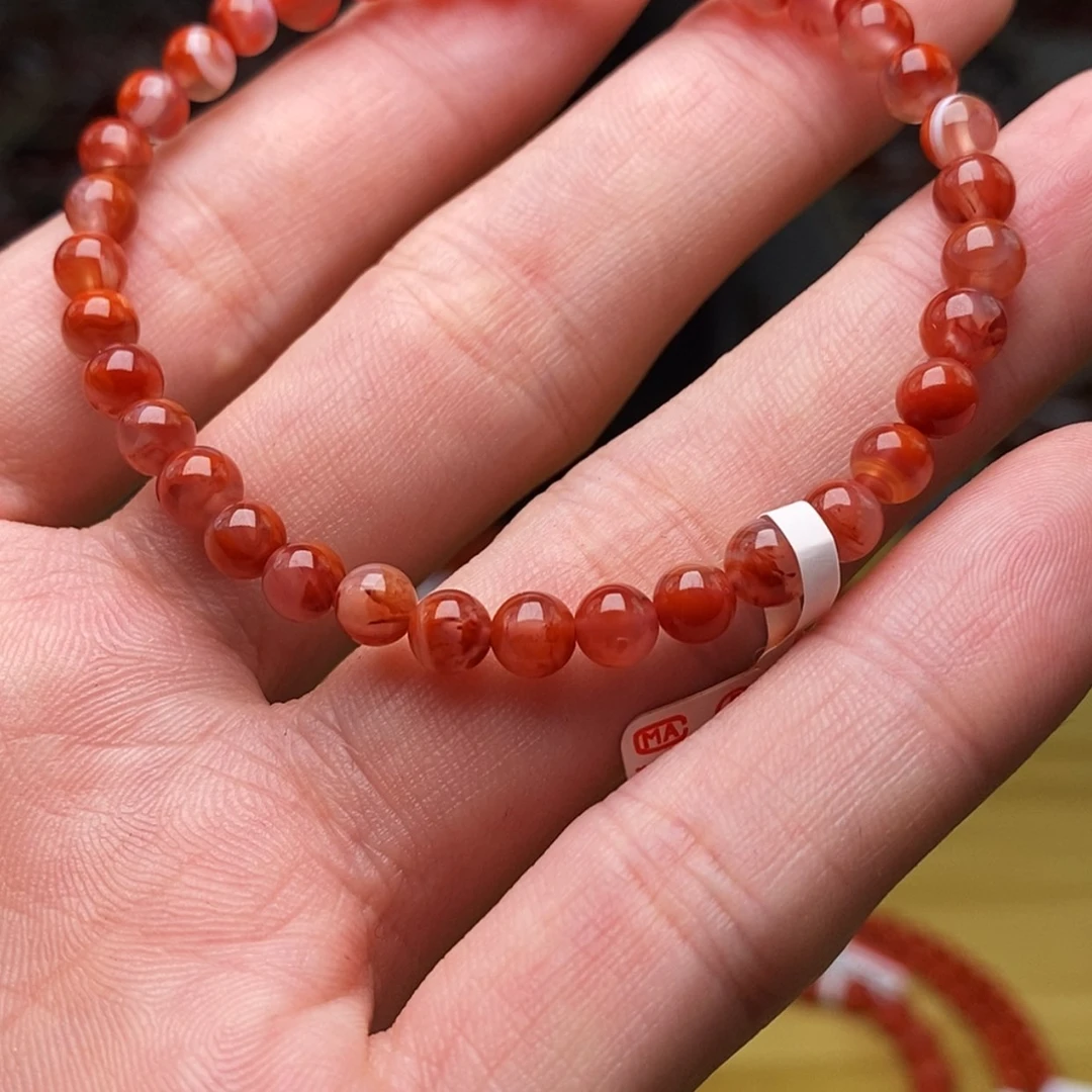 【闪购商品】南红玛瑙5m m未镶嵌